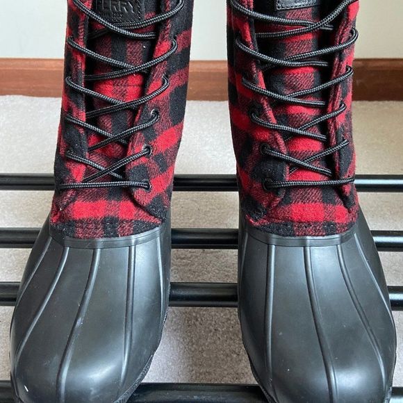 SPERRY Men Saltwater Duck Boots - NEW NIB NWB - Picture 1 of 8